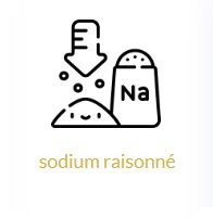 bsissa poudre avec sodium raisonné